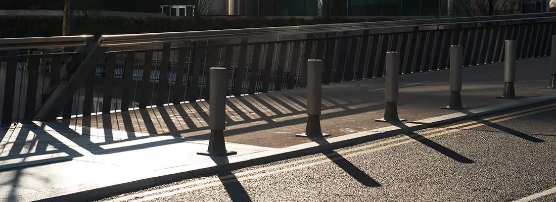 Car Bollard Installation for Parking Lots, Driveways in Tallahassee, FL